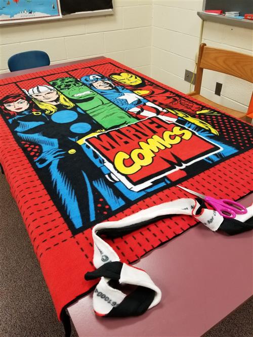 Superhero blanket 